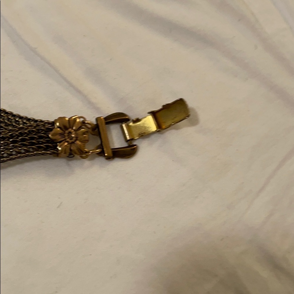 Art Nouveau brass LG Jan Michael’s Bracelet Rare - NWT - Picture 7 of 9